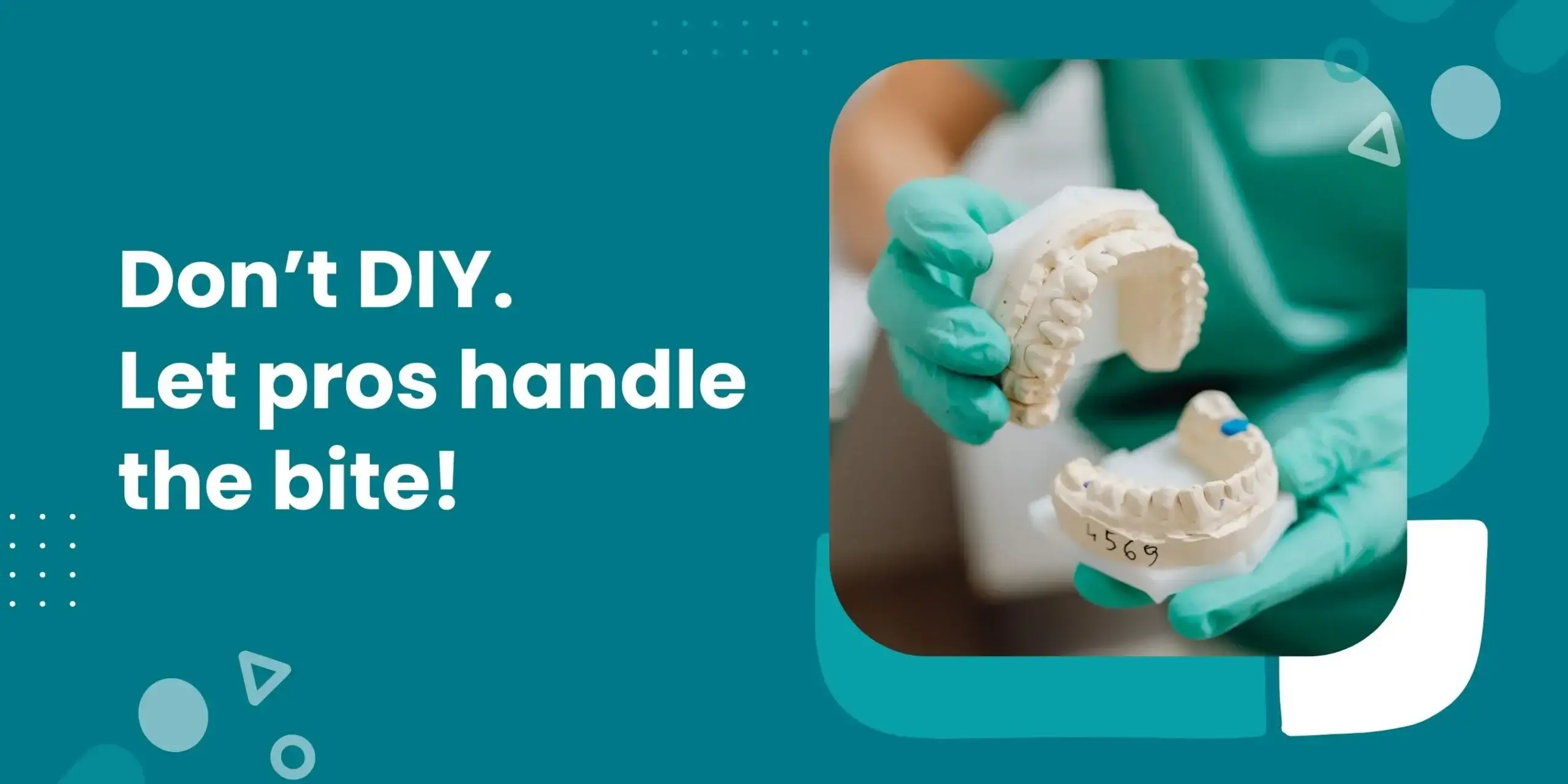 Don't DIY Denture Repairs